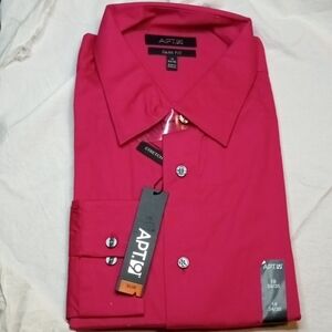 APT. 9 Men's Red Slim Fit Shirt